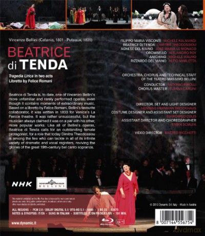 Vincenzo Bellini (1801-1835): Beatrice di Tenda