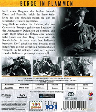 Berge in Flammen (Góry w płomieniach) [Blu-Ray]