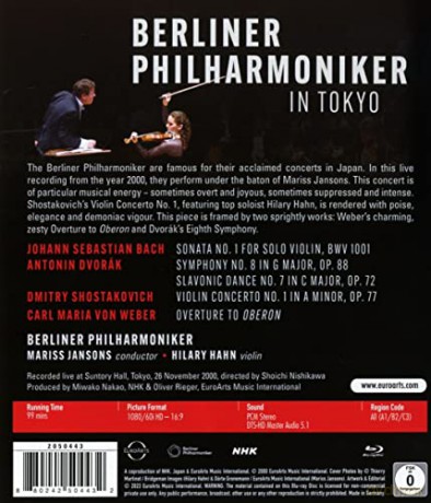 Antonin Dvorak (1841-1904): Berliner Philharmoniker - In Tokyo 2000