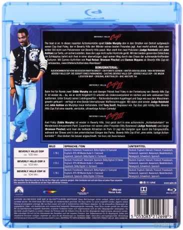 Beverly Hills Cop 1-3 (Gliniarz z Beverly Hills) [3xBlu-Ray]
