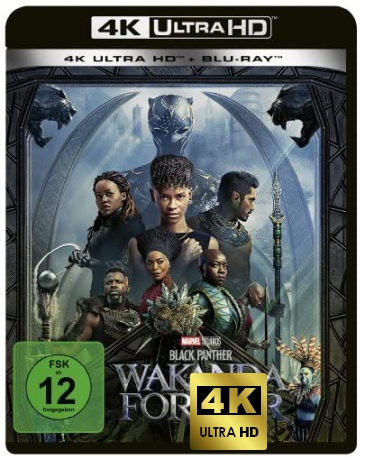 Black Panther: Wakanda Forever (Czarna Pantera: Wakanda w moim sercu) [Blu-Ray 4K]+[Blu-Ray]