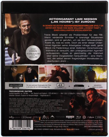 Blacklight (Demaskator) [Blu-Ray 4K]+[Blu-Ray]