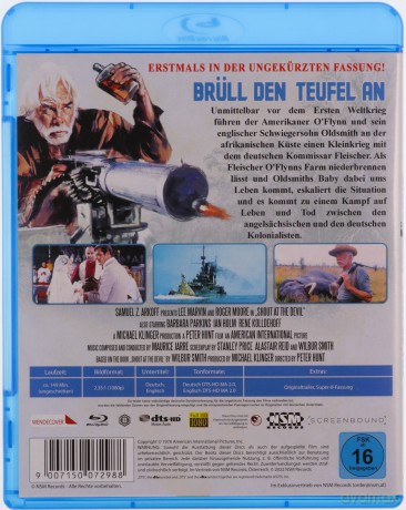 Shout at the Devil (Krzyknąć diabłu w twarz) [Blu-Ray]