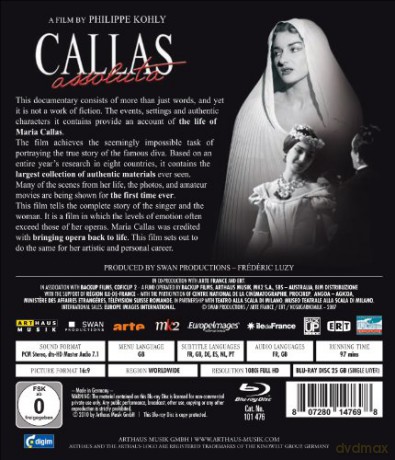 Callas assoluta (Dokumentation)
