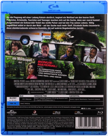 Cocaine Bear (Kokainowy miś) [Blu-Ray]