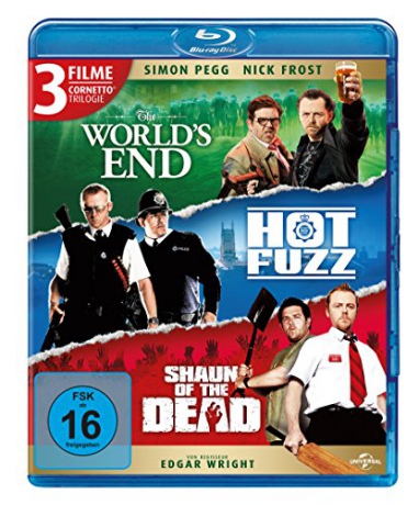 The Three Flavours Cornetto Trilogy: The World's End / Hot Fuzz / Shaun of the Dead (To już jest koniec / Hot Fuzz. Ostre psy / Wysyp żywych trupów) [3xBlu-Ray]