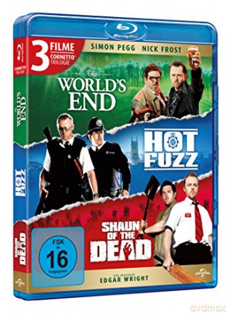 The Three Flavours Cornetto Trilogy: The World's End / Hot Fuzz / Shaun of the Dead (To już jest koniec / Hot Fuzz. Ostre psy / Wysyp żywych trupów) [3xBlu-Ray]