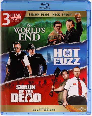 The Three Flavours Cornetto Trilogy: The World's End / Hot Fuzz / Shaun of the Dead (To już jest koniec / Hot Fuzz. Ostre psy / Wysyp żywych trupów) [3xBlu-Ray]