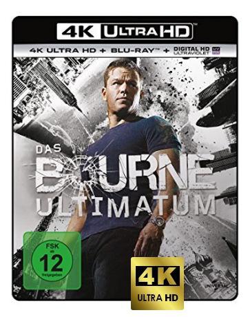 The Bourne Ultimatum (Ultimatum Bourne'a) [Blu-Ray 4K]+[Blu-Ray]
