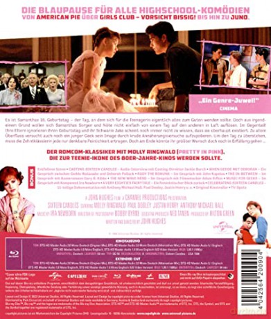 Sixteen Candles (Szesnaście świeczek) [Blu-Ray]
