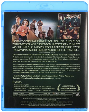 The Thing from Another World (Istota z innego świata) [Blu-Ray]