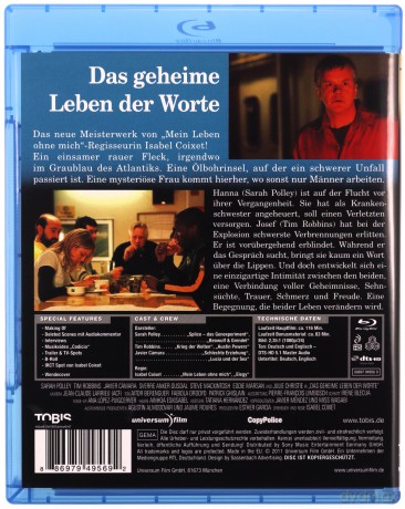 The Secret Life of Words (Życie ukryte w słowach) [Blu-Ray]