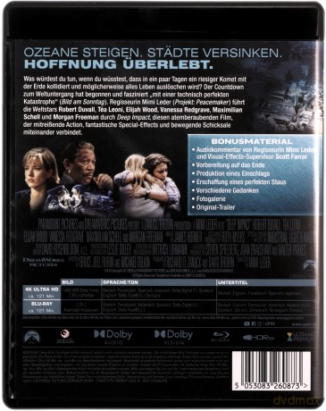 Deep Impact (Dzień zagłady) [Blu-Ray 4K]+[Blu-Ray]