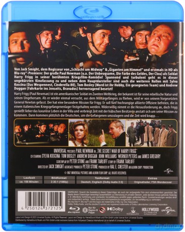 The Secret War of Harry Frigg (Tajna wojna Harry'ego Frigga) [Blu-Ray]