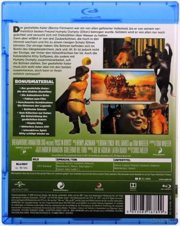 Puss in Boots (Kot w butach) [Blu-Ray]