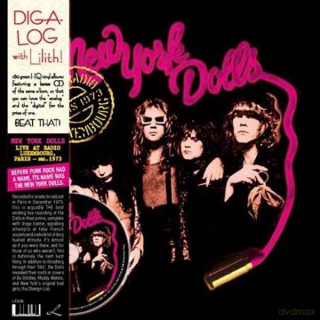 New York Dolls: Live at Radio Paris 1973 (180 gramm) [2xWINYL]