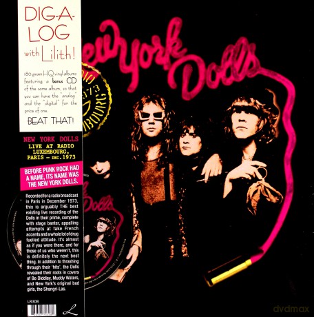 New York Dolls: Live at Radio Paris 1973 (180 gramm) [2xWINYL]