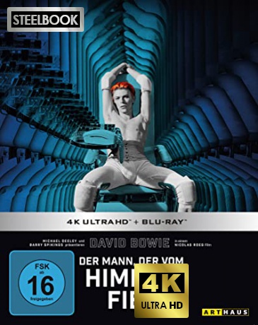 The Man Who Fell to Earth (Człowiek, który spadł na ziemię) (steelbook) [Blu-Ray 4K]+[Blu-Ray]