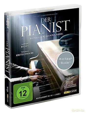 The Pianist (Pianista) [Blu-Ray 4K]+[Blu-Ray]