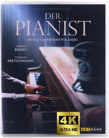 The Pianist (Pianista) [Blu-Ray 4K]+[Blu-Ray]