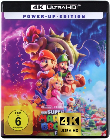 The Super Mario Bros. Movie (Super Mario Bros: Film) [Blu-Ray 4K]+[Blu-Ray]