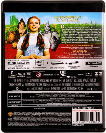Czarnoksiężnik z Oz [Blu-Ray 4K]+[Blu-Ray]