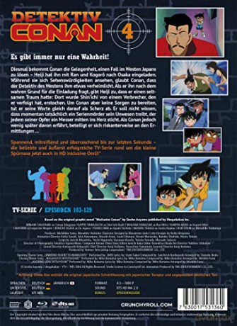 Detektiv Conan: Die TV-Serie Box 4 (Blu-ray)