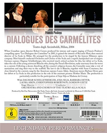 Francis Poulenc: Dialogues des Carmelites [Blu-Ray]