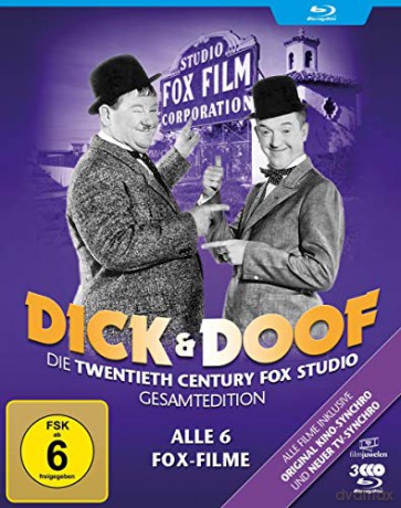 Dick und Doof - Die Fox-Studio-Gesamtedition (Alle 6 Fox-Filme) (Blu-ray)