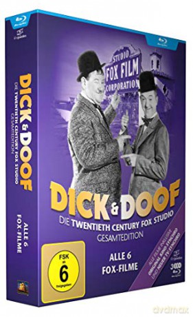 Dick und Doof - Die Fox-Studio-Gesamtedition (Alle 6 Fox-Filme) (Blu-ray)