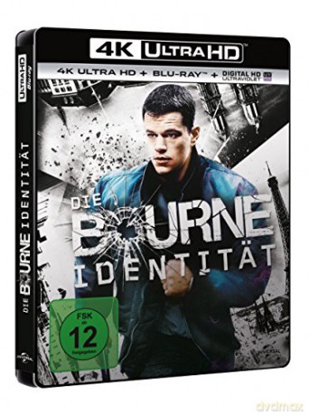 The Bourne Identity (Tożsamość Bourne'a) [Blu-Ray 4K]+[Blu-Ray]
