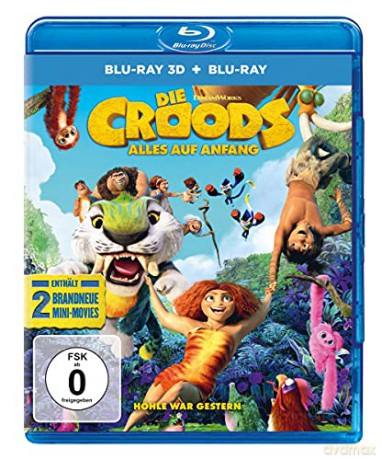The Croods: A New Age (Krudowie 2: Nowa era) [Blu-Ray 3D]+[Blu-Ray]