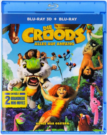 The Croods: A New Age (Krudowie 2: Nowa era) [Blu-Ray 3D]+[Blu-Ray]