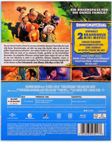 The Croods: A New Age (Krudowie 2: Nowa era) [Blu-Ray 3D]+[Blu-Ray]