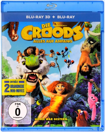 The Croods: A New Age (Krudowie 2: Nowa era) [Blu-Ray 3D]+[Blu-Ray]