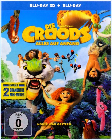 The Croods: A New Age (Krudowie 2: Nowa era) [Blu-Ray 3D]+[Blu-Ray]