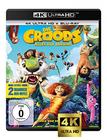 The Croods: A New Age (Krudowie 2: Nowa era) [Blu-Ray 4K]+[Blu-Ray]