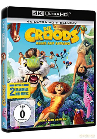 The Croods: A New Age (Krudowie 2: Nowa era) [Blu-Ray 4K]+[Blu-Ray]