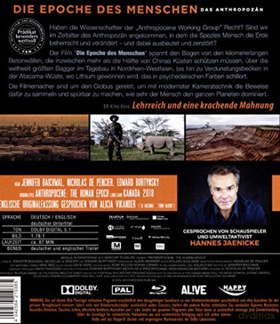 Die Epoche des Menschen (Blu-ray)