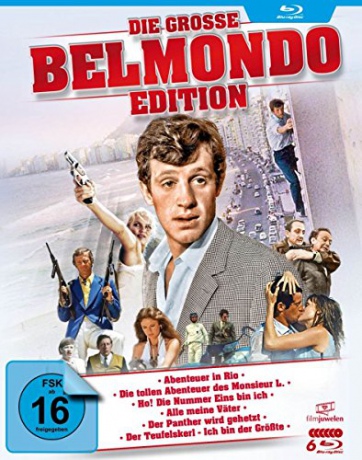 The Big Belmondo - That Man from Rio / Up to His Ears / Ho! Criminal Face / Half a Chance / Danger Ahead / The Man from Acapulco [BOX] [6xBlu-Ray]