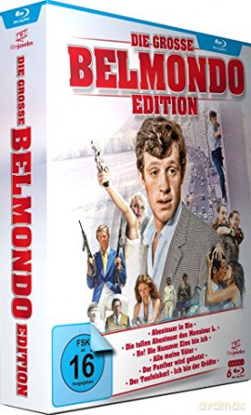 The Big Belmondo - That Man from Rio / Up to His Ears / Ho! Criminal Face / Half a Chance / Danger Ahead / The Man from Acapulco [BOX] [6xBlu-Ray]