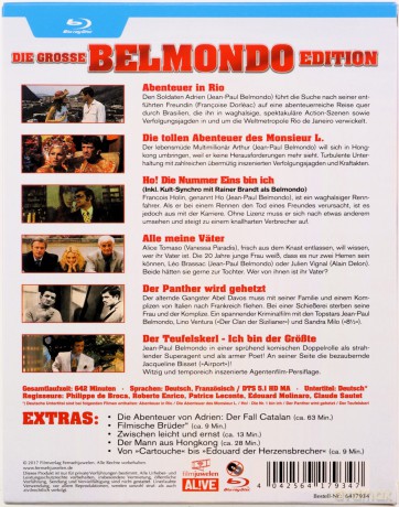 The Big Belmondo - That Man from Rio / Up to His Ears / Ho! Criminal Face / Half a Chance / Danger Ahead / The Man from Acapulco [BOX] [6xBlu-Ray]