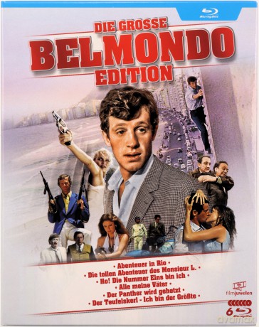 The Big Belmondo - That Man from Rio / Up to His Ears / Ho! Criminal Face / Half a Chance / Danger Ahead / The Man from Acapulco [BOX] [6xBlu-Ray]
