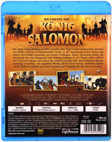 The Legend of King Solomon (Legenda króla Salomona) [Blu-Ray]