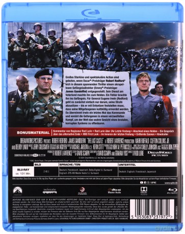 The Last Castle (Ostatni bastion) [Blu-Ray]