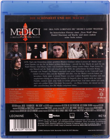 Medici Season 3 (Medyceusze: Władcy Florencji) Season 3 [2xBlu-Ray]