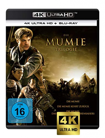 The Mummy Trilogy [3xBlu-Ray 4K]+[3xBlu-Ray]