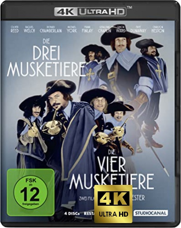 The Musketeers [2xBlu-Ray 4K]+[2xBlu-Ray]