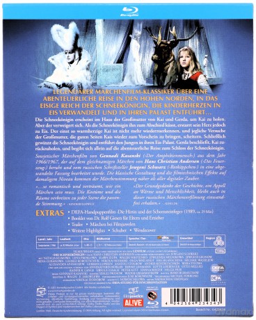 The Snow Queen (Królowa śniegu) [Blu-Ray]