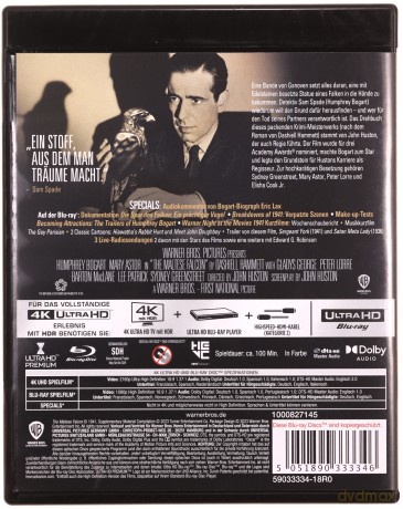 The Maltese Falcon (Sokół maltański) [Blu-Ray 4K]+[Blu-Ray]